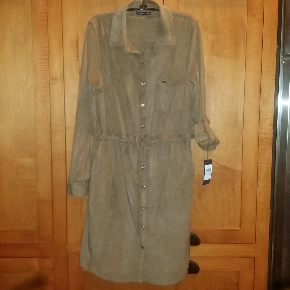 New Tommy Hilfiger Tan Dress 10